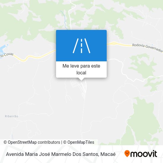 Avenida Maria José Marmelo Dos Santos mapa