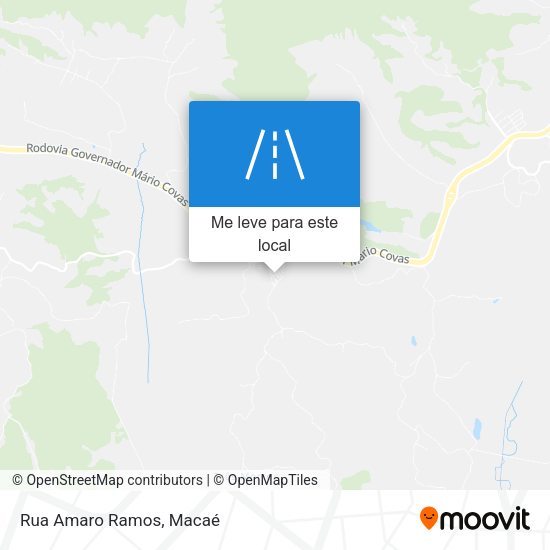 Rua Amaro Ramos mapa