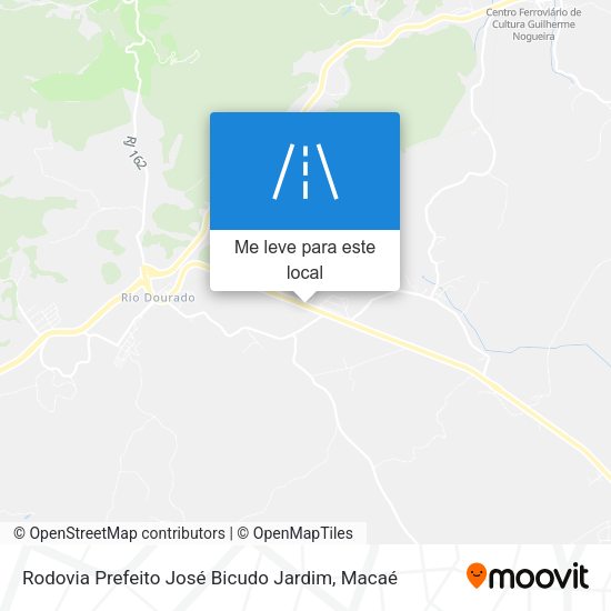 Rodovia Prefeito José Bicudo Jardim mapa