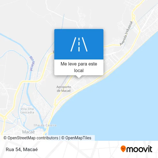 Rua 54 mapa