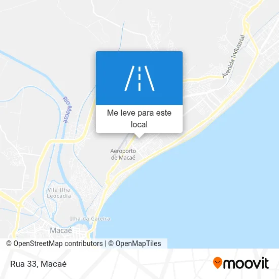 Rua 33 mapa