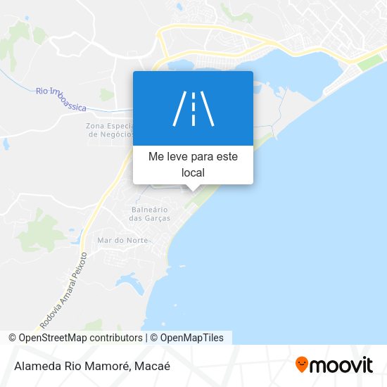 Alameda Rio Mamoré mapa