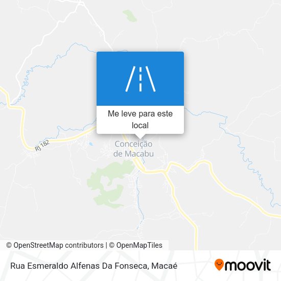 Rua Esmeraldo Alfenas Da Fonseca mapa