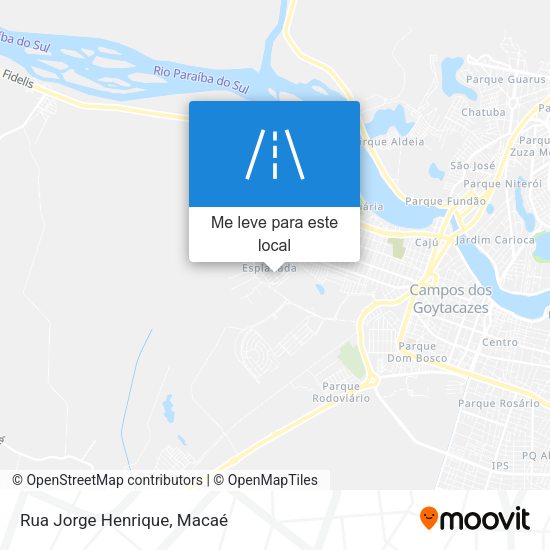 Rua Jorge Henrique mapa