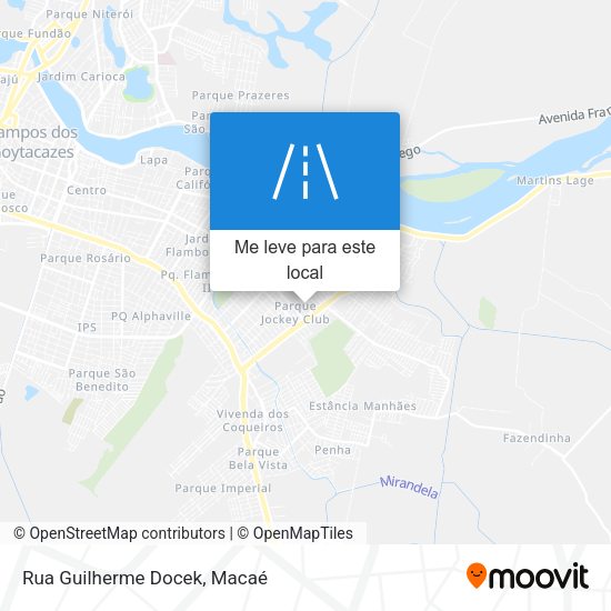 Rua Guilherme Docek mapa