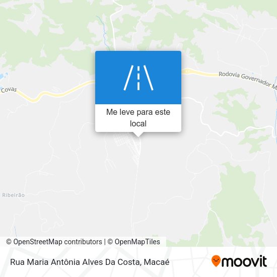 Rua Maria Antônia Alves Da Costa mapa
