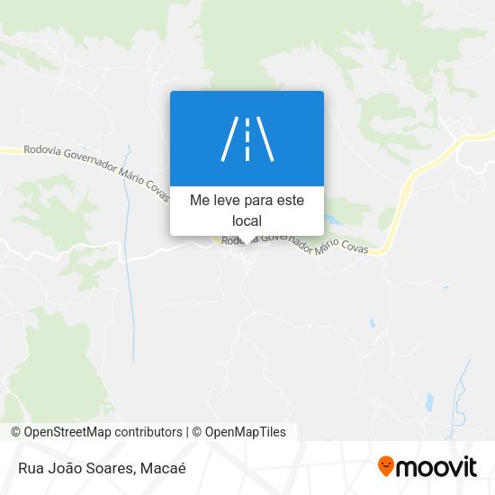 Rua João Soares mapa