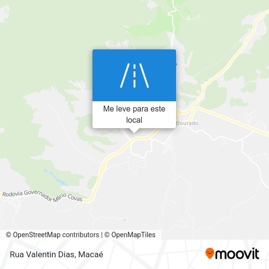 Rua Valentin Dias mapa
