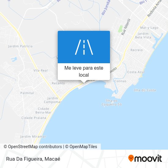 Rua Da Figueira mapa