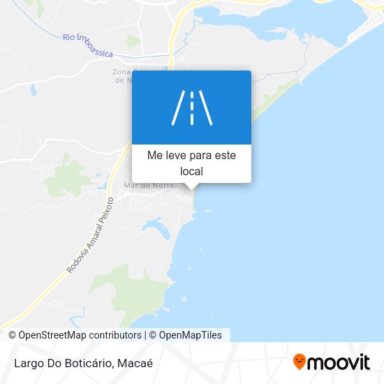 Largo Do Boticário mapa