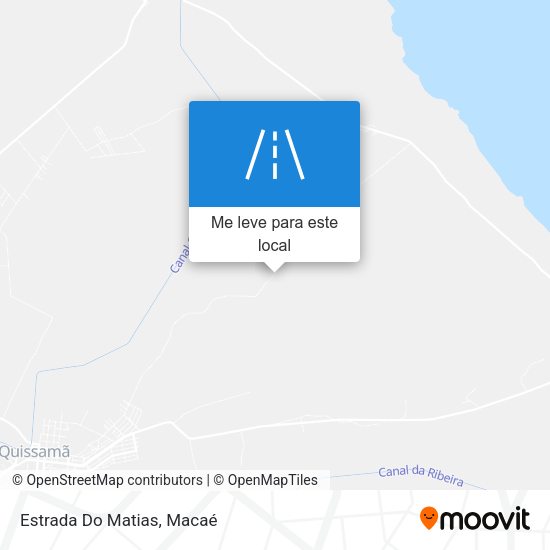 Estrada Do Matias mapa