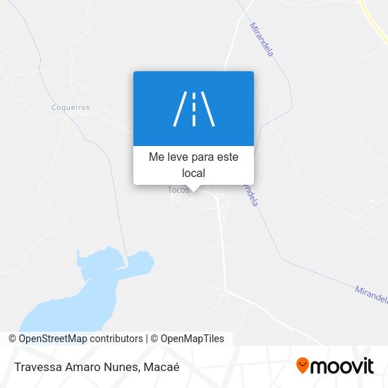 Travessa Amaro Nunes mapa