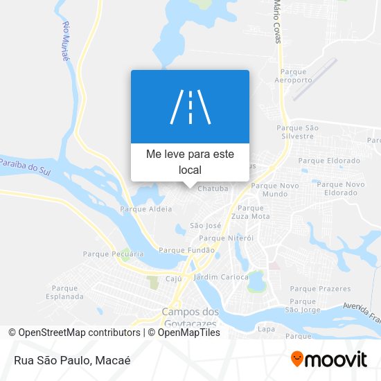 Rua São Paulo mapa