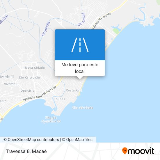 Travessa 8 mapa
