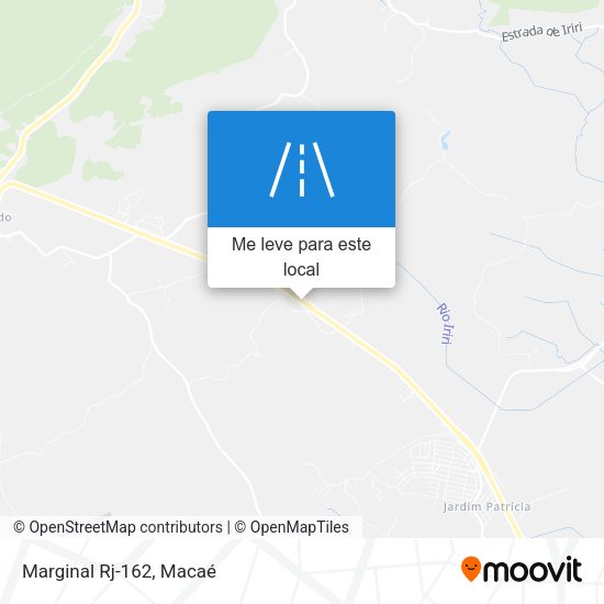 Marginal Rj-162 mapa