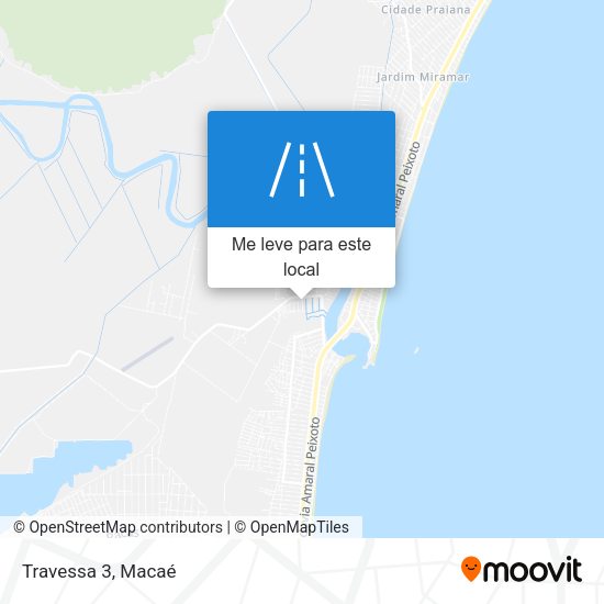 Travessa 3 mapa