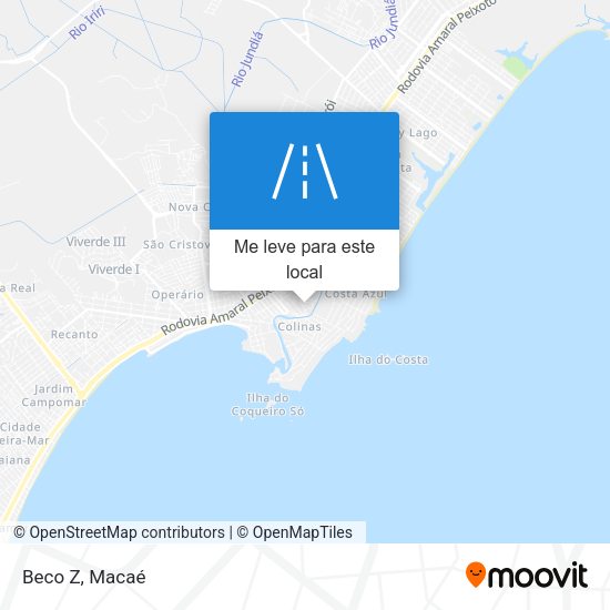 Beco Z mapa