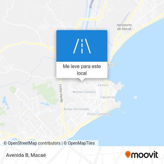 Avenida B mapa