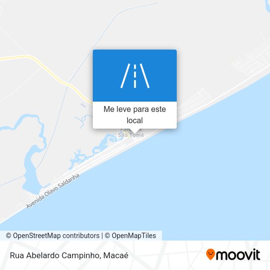 Rua Abelardo Campinho mapa