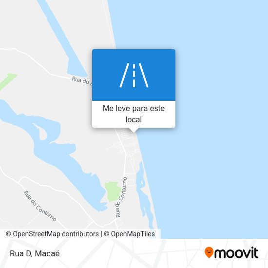 Rua D mapa