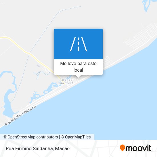 Rua Firmino Saldanha mapa
