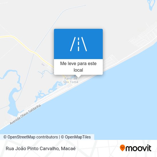 Rua João Pinto Carvalho mapa