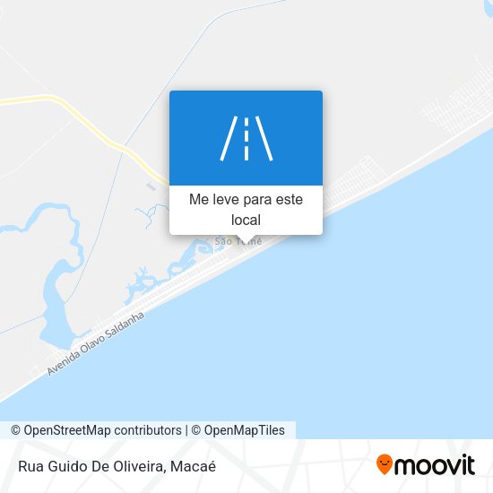 Rua Guido De Oliveira mapa