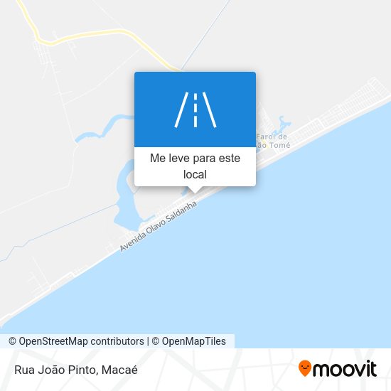 Rua João Pinto mapa