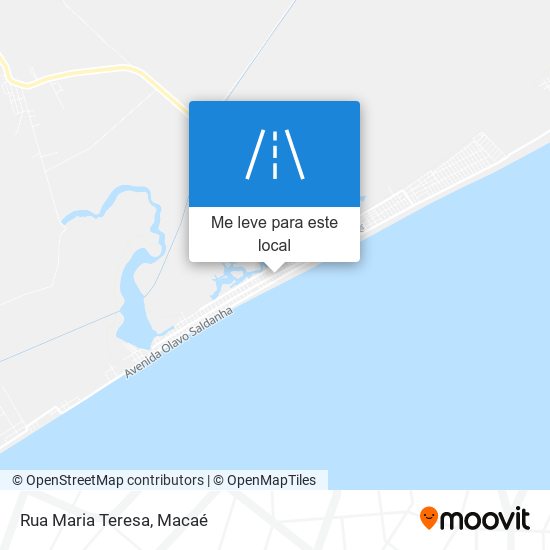 Rua Maria Teresa mapa