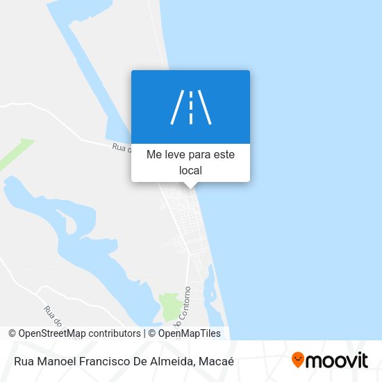 Rua Manoel Francisco De Almeida mapa