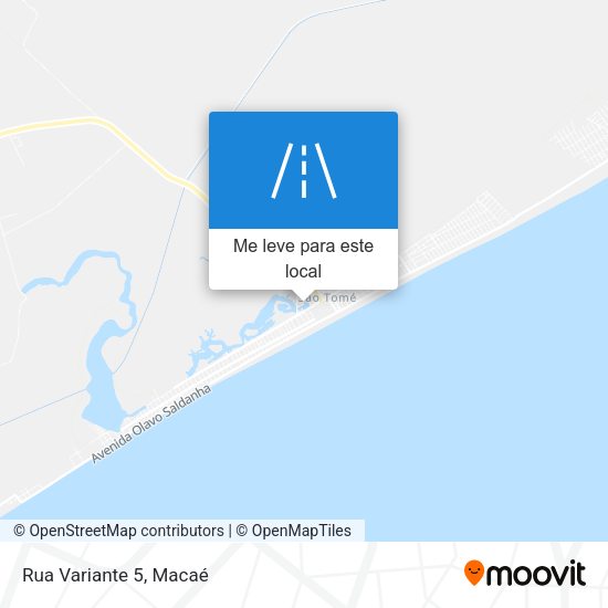 Rua Variante 5 mapa