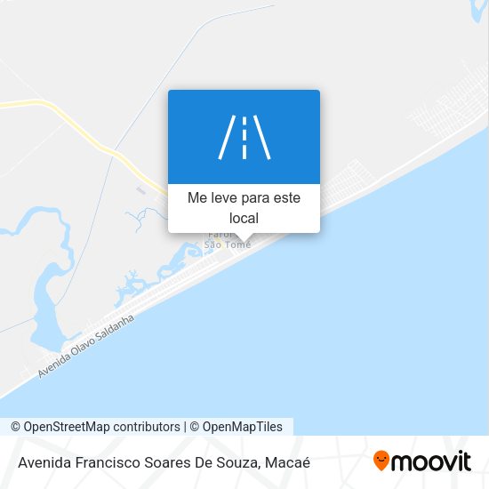 Avenida Francisco Soares De Souza mapa