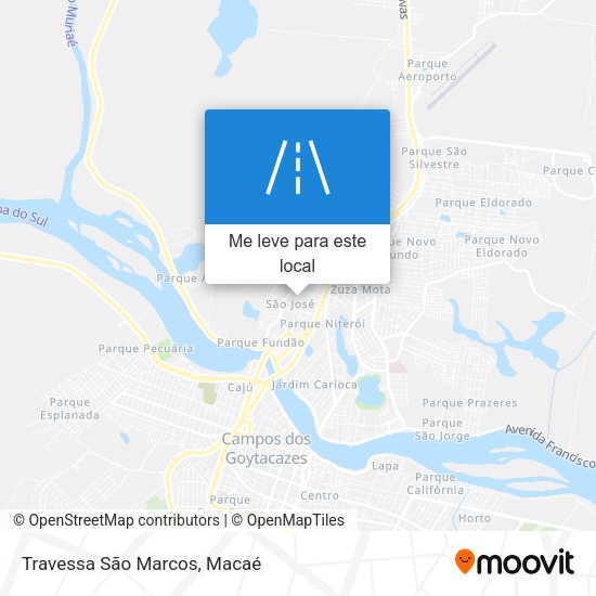 Travessa São Marcos mapa