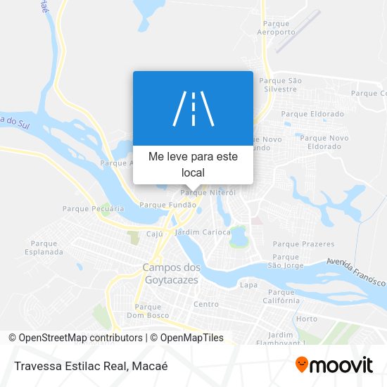 Travessa Estilac Real mapa