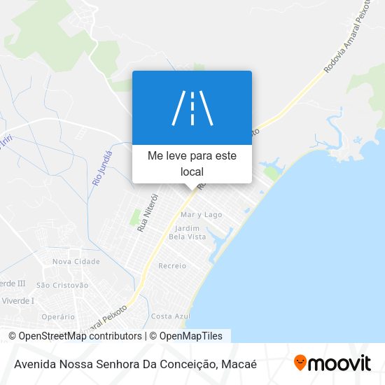Avenida Nossa Senhora Da Conceição mapa