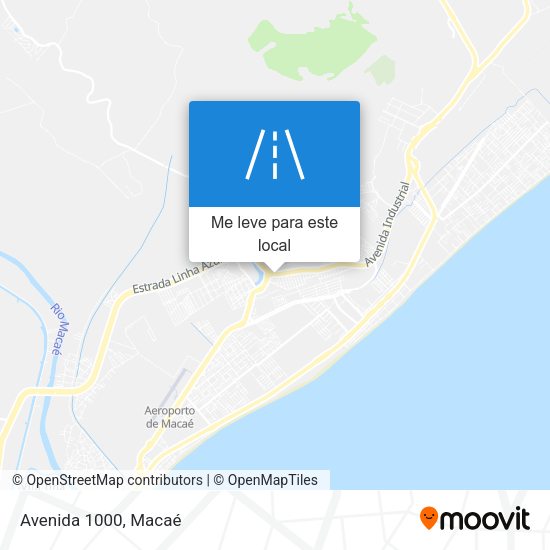 Avenida 1000 mapa
