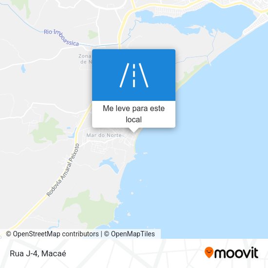 Rua J-4 mapa