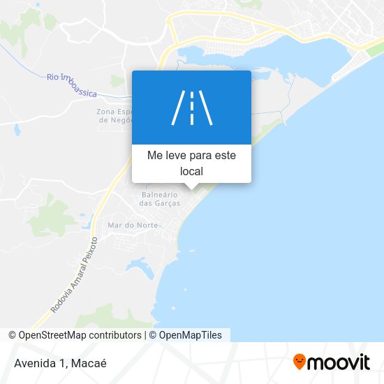 Avenida 1 mapa