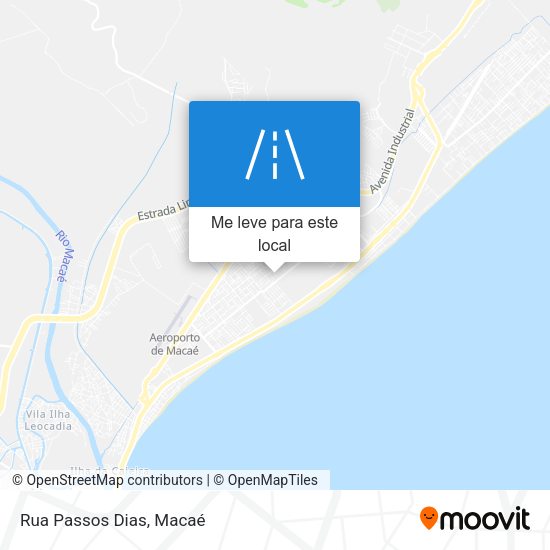 Rua Passos Dias mapa