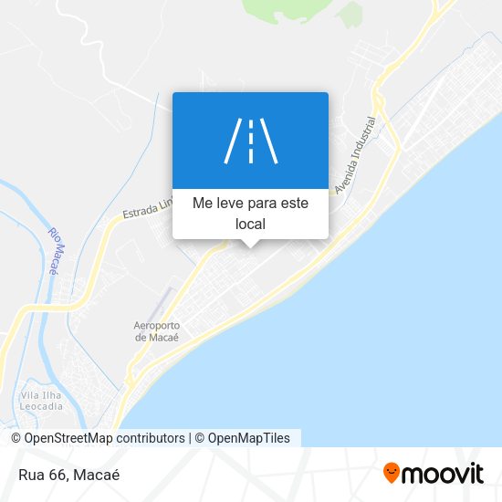 Rua 66 mapa