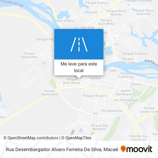 Rua Desembargador Alvaro Ferreira Da Silva mapa