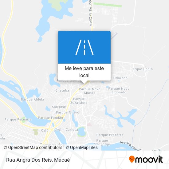 Rua Angra Dos Reis mapa