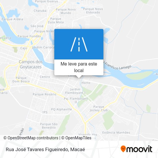 Rua José Tavares Figueiredo mapa