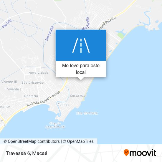 Travessa 6 mapa