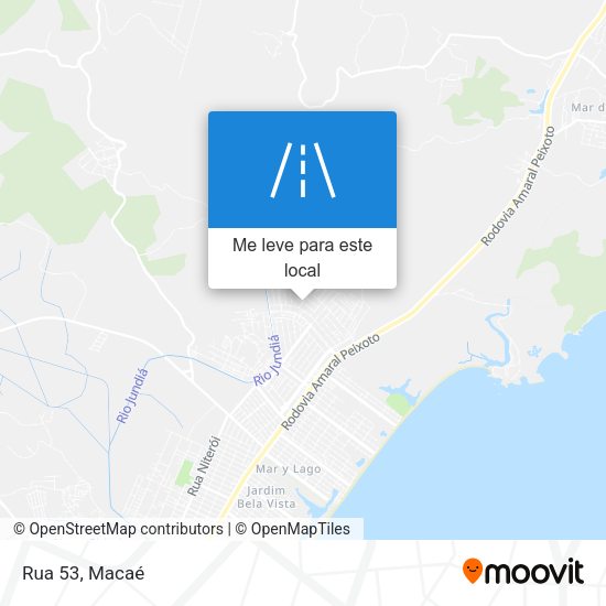 Rua 53 mapa