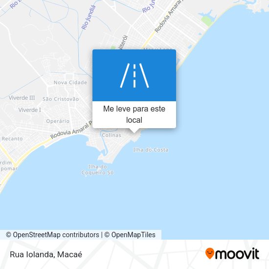 Rua Iolanda mapa