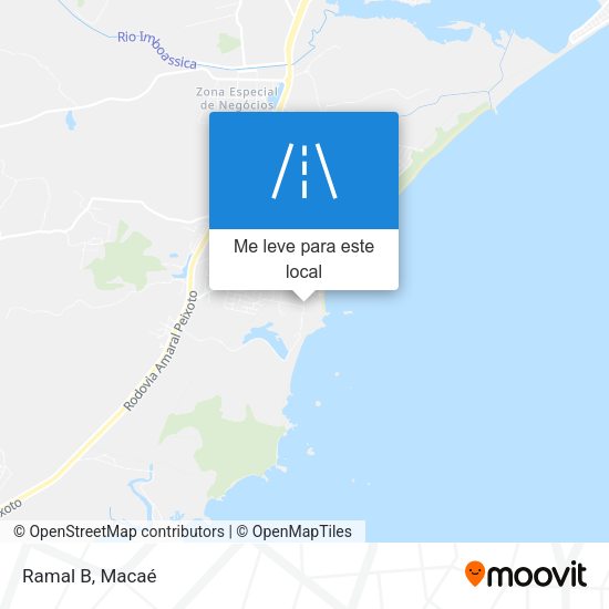 Ramal B mapa