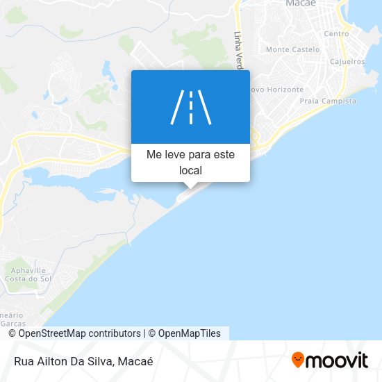 Rua Ailton Da Silva mapa