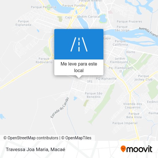 Travessa Joa Maria mapa