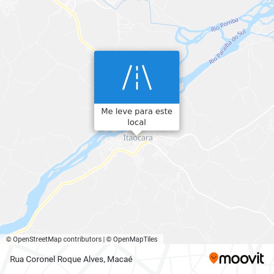 Rua Coronel Roque Alves mapa